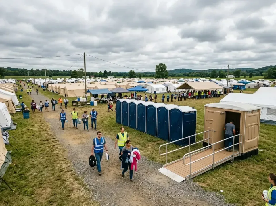 disaster-relief-camp-restrooms-010 — frequently asked questions, Dumpster & Portable Bathrooms Rental in Presquille, LA